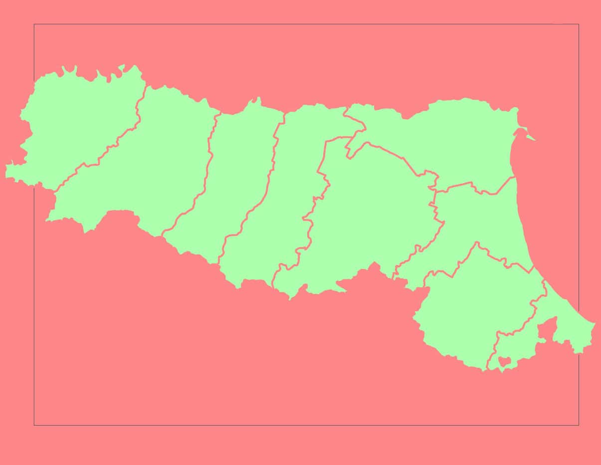 Mappa Emilia-Romagna